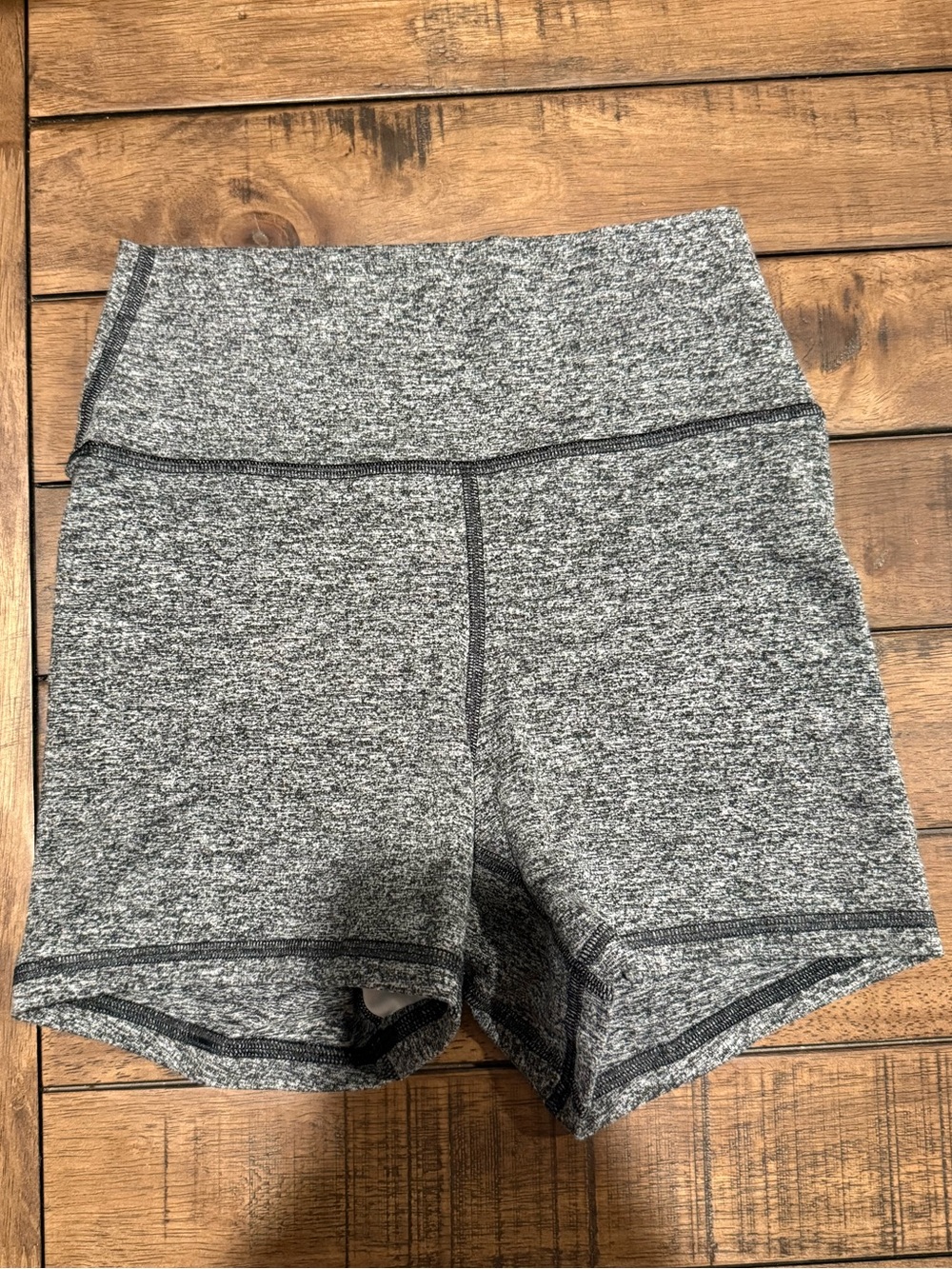 Fleo Shorts, Heathered grey, size XS super soft - Picture 2 of 3